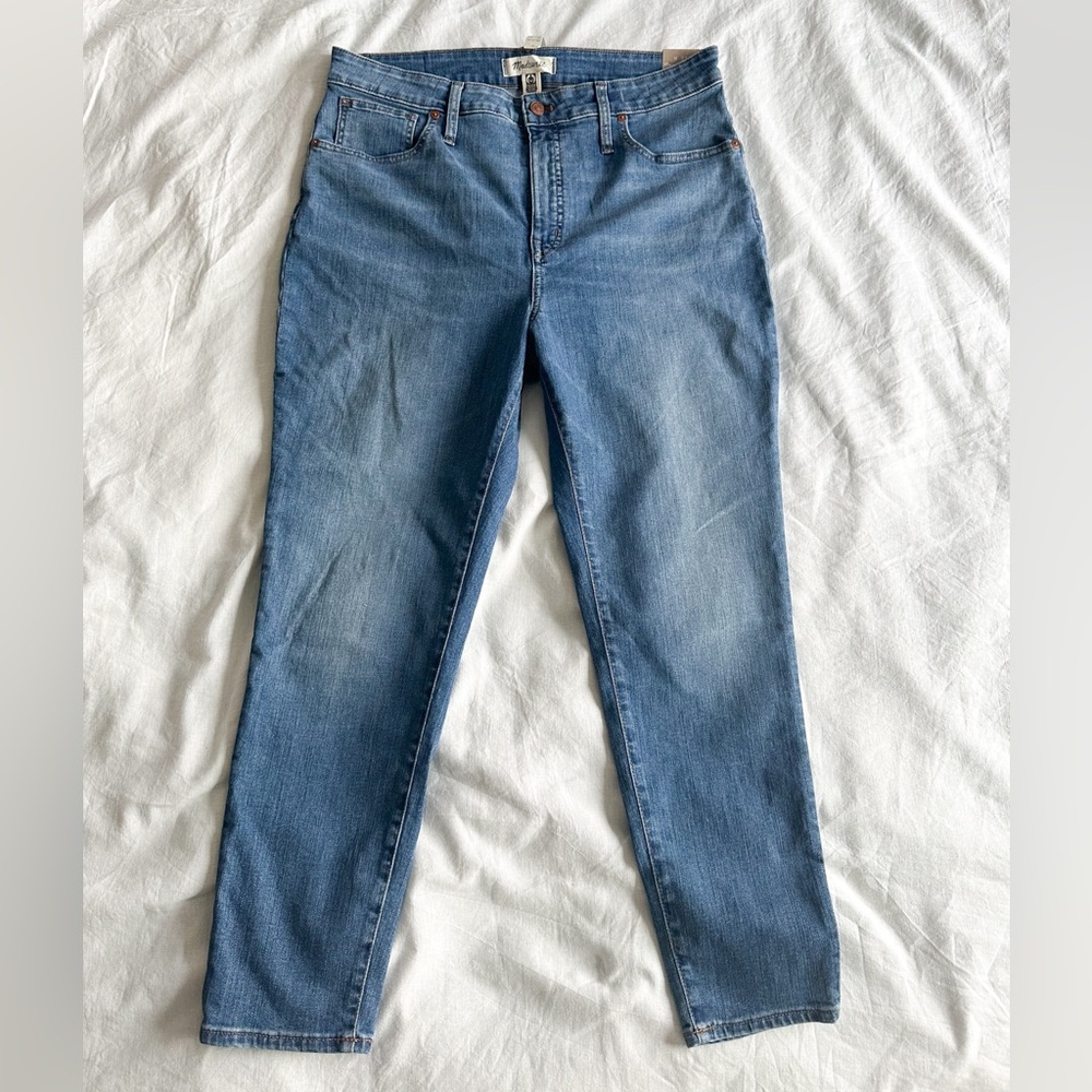 Madewell High-Waisted Cropped Skinny Jeans